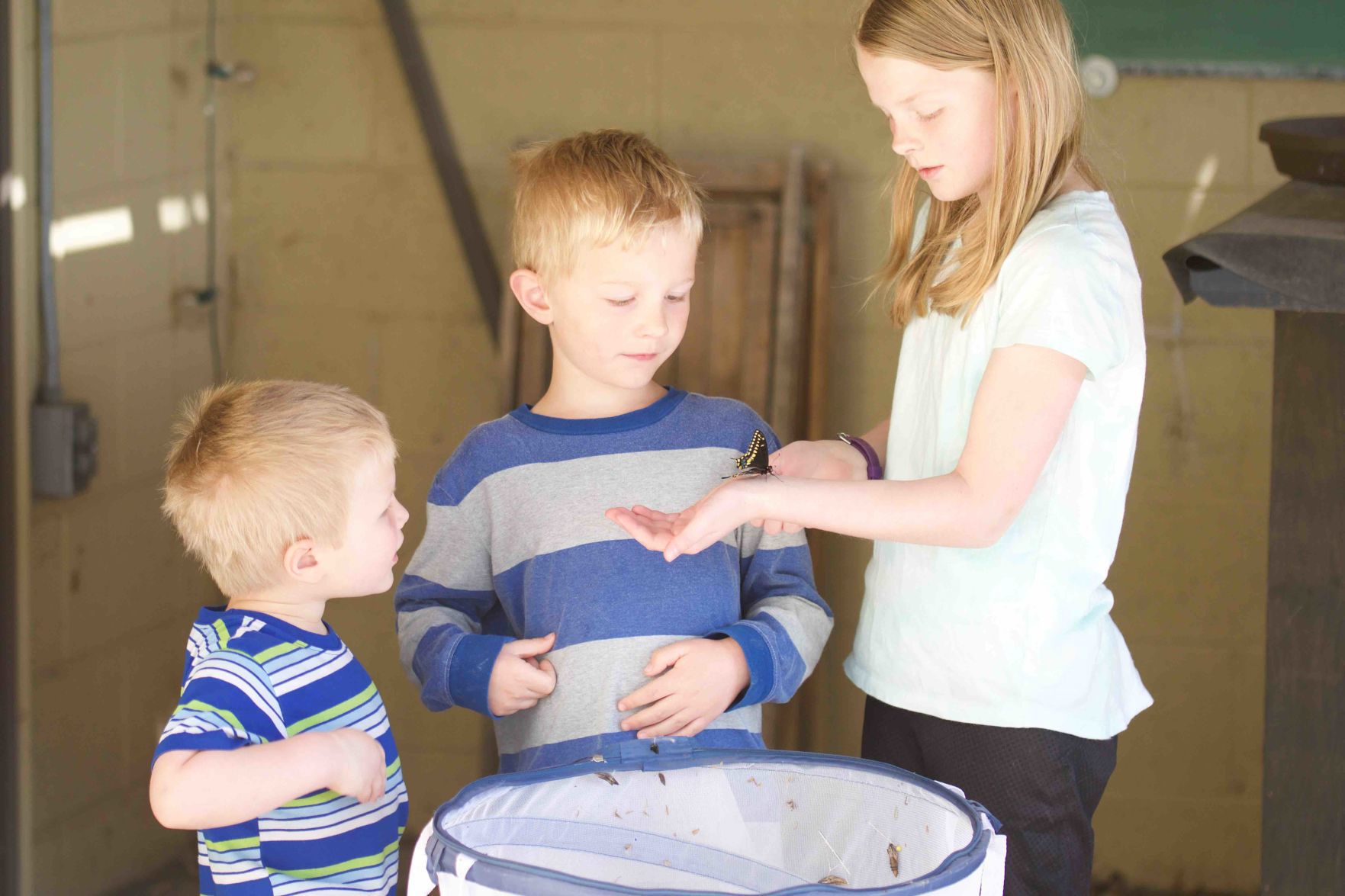 Henry, Bennett and Elisa Nikkila